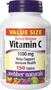 Webber Naturals Βιταμίνη C Timed Release 1000mg, 150 καρτέλες