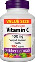 Webber Naturals Vitamin C Timed Release 1000 mg, 150 sekme