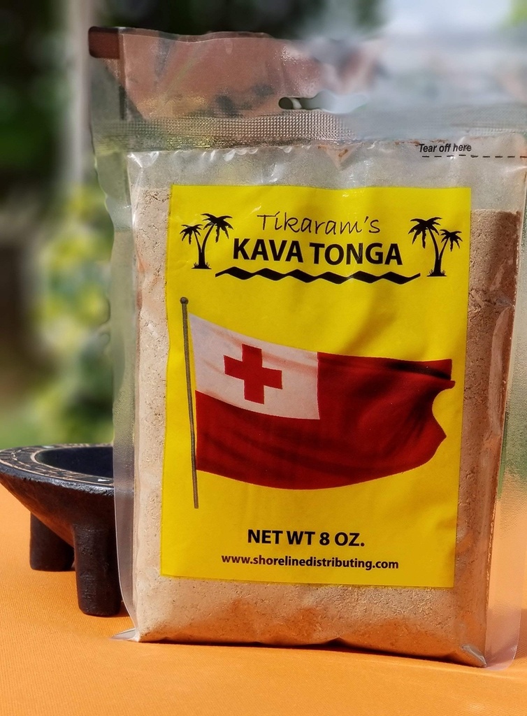 Kava Kava - Premium Kava Tonga 1/2 Pound (8oz) - Fiji Market Toptan