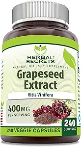 Herbal Sırları 400 mg 120 Veggie Capsules Supplement | Non-GMO | Gluten Free (120 | Pack of 2)