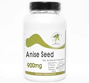 Anise Seed 900 mg - 180 Capsules - Nomixs - Naturetition Supplements