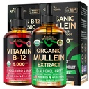 NUTRAHARMONY Organik Mullein Drops & Vitamin B12 Drops