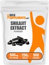BulkSupplements.com Shilajit Extract Toz - Fulvic Acid Supplement, Shilajit Supplement - Gluten Free, 500 mg per Service of Shilajit Toz, 250g (8.8 oz) (Pazar 1)