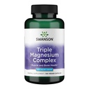 Swanson Triple Magnesium Complex - 100 κάψουλες, 400mg το καθένα