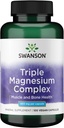 Swanson Triple Magnezyum Kompleksi - 100 Capsules, 400 mg