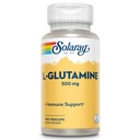 SOLARAY L Glutamine Capsules 500 mg - Immune Support Supplement - Free Platinum Acid - Lab TY 60-Day Money-Back - 100 Services, 100 VegCaps