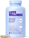 Love Wellness Bye Bye Bloat, Digestive Enzymes | Kadınlar için Bloating Relief | Gas Relief & Water Retention | Supports Digestive Health with Fenugreek & Dandelion | 180 Kont