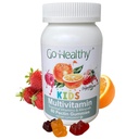 Go Healthy Kids Multivitamin Gummies, ανοσοποιητική υποστήριξη, παιδιά Βιταμίνη Gummies, Kosher Kid Βιταμίνη, Χαλάλ, μη-GMO, Gluten-free Γλουτένη Gummy - 30 Μερίδες