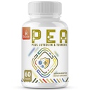 1500 MG Παλμιτοϋλοαιθανολαμίδιο με λουτεολίνη 98% & Κουρκουμάς, Υψηλή Απορρόφηση, Μικρονωμένο Συμπληρώματα Ρηπίων για τη Διαχείριση της Δυσφορίας - USA Made - 60 Tablets
