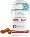 Soy Free Phosphatidylserine 100mg Softgel - PS Supplement Ενισχύει τη μνήμη, Εστίαση, επίλυση προβλημάτων, έλεγχος κορτιζόλης. Φυσική λεκιθίνη ηλιοτρόπιο, πατενταρισμένο Sharp PS-πράσινο.