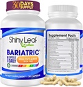 Shiny Leaf Bariatric Multivitamin Without Iron - Βιταμίνες για γαστρική παράκαμψη & μανίκι, 1 Καθημερινή κάψουλα W Βιταμίνη Α, C, D, Βιοτίνη, Ψευδάργυρος, B12, K, Χορτοφαγική, χωρίς σόγια, GMP Cert., Made in USA (30 Ct.)