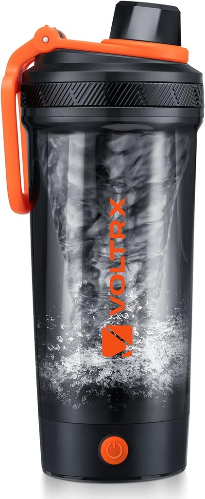 VOLTRX Elektrikli Protein Shaker Şişe - Shakes ve Meal Emeklileri için USB Jeneratör Kupası, 24oz