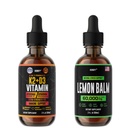 HERBIFY Sche - K2 ve D3 Drops & Lemon Balm Tincture - Bone Strength & Mood Boost