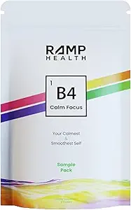 B4 - Tamam - 6 Flavors'ta kullanılabilir - L-Theanine, Lemon Balm Extract ve More - 10 Count (10 Packets, Citrus Smooth)