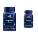 Life Extension Glycine 1000 mg, Rahatlama, Sağlıklı Uyku ve Taurin, Saf Taurin Amino Asit Tamam, Kalp, Canlı ve Beyin Sağlığı