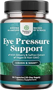 Bilberry Extract ile Göz Basınç Desteği - Vegan Eye Health Supplement for Yetişkinler For Ocular Basınç Yardımı Saffron Ginkgo Niacin ve More Vitamins Vision Support (2 Ay Supply)