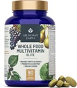 Abundant Earth All Food Multivitamin for Women Daily Multi Vitamins Supplements for Mens Multivitamins + B Complex, Probiyotik Multi Enzyme, Omegas for Organic Energy Mood Digestion 90ct-2pk