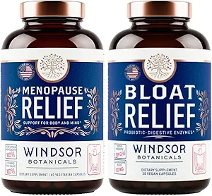 GDSOR BOTANICALS Menopause Supplements and Bloat Relief Probiyotik - Kadın Helath Sche