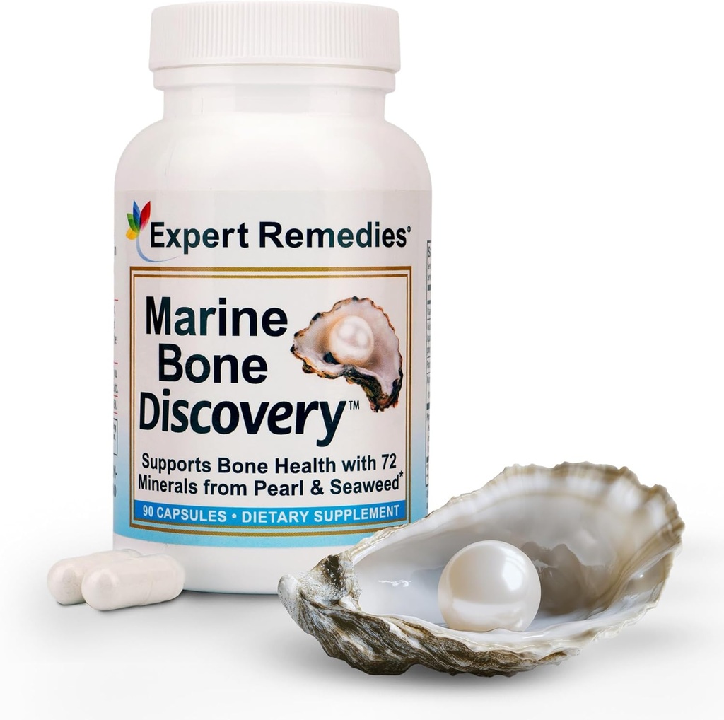 Marine Calcium Density Supplement, 3.5X Απορροφήσιμο Μαργαριτάρι Ασβέστιο & Ισλανδικά Θαλάσσια Άλγα, με Μαγνήσιο, Βιταμίνη D3 K2 & More, Βιολογική, Ολιστική Εναλλακτική, Αστροναύτης Γνωμοδότηση - 30 ημέρες προσφοράς