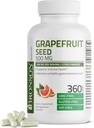 Bronson Grapetre Tohumu Citrus Paradisi Desteği Immune Health & Yardımlar Sağlıklı Gastrointestinal Tract - Non-GMO, 360 Vegetarian Capsules