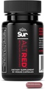 AltRed Sur Beet Root Κάψουλες για την αποκατάσταση των μυών και την αθλητική διατροφή - 25% Betalain Extract Προ προπόνηση & συμπλήρωμα οξειδίου του αζώτου για αθλητές αντοχής - NSF Certified for Sport