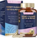Kidney Cleanse Detox & Tamir, Chanca Piedra & Cranberry Pills for Bladder Control, Kidney Stones Breaker, Cranberry Urinary Tract Health for Women