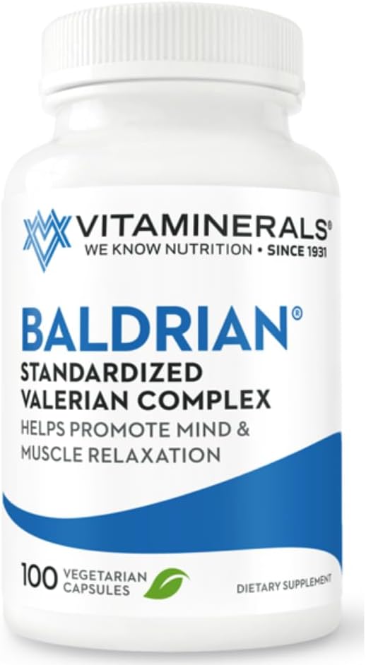 Βιταμίνες 33 Baldrian® αρχική φυσική χαλαρωτική υποστήριξη Τυποποιημένη Βαλεριάνα (100)