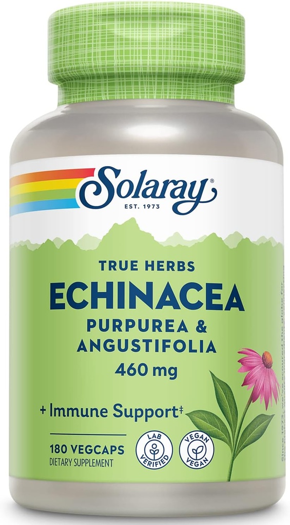 SOLARAY Echinacea Purpurea & Angustifolia Root 460 mg 