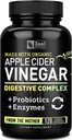 Βιολογικά κάψουλες μηλίτη μηλίτη + Digestive Enzymes & Probiotics (1500mg 