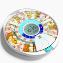 Alarm ile Elderly için otomatik Pill ısıtıldı: Smart Pill Shang Machine 28-Slot, Mix-Proof Tech & XL LCD, Günlük Tıp Yönetimi için Geliştirilmiş Durability