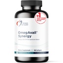 Sağlık OmegAvail Synergy için tasarımlar - Yetişkinler için Omega Kompleks - Borage ve Macadamia Oil + Triglyceride (TG) Balık Yağı DHA & EPA (180 Softgels)