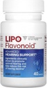 Lipo Flavono Advanced Hear Support Daily Supplement - Helps Reduce Risk of İşitme Decline & Optimal İşitme - 40 Caplets
