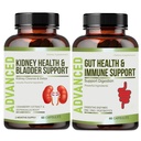 Kidney Cleanse Detox & Repair and Bladder Support- Συμπλήρωμα υποστήριξης νεφρών για την αποκατάσταση νεφρών με Chanca Piedra, Cranberry, Juniper μούρα για το νεφρό Detox και Bladder Health.60 Ημέρα προσφοράς