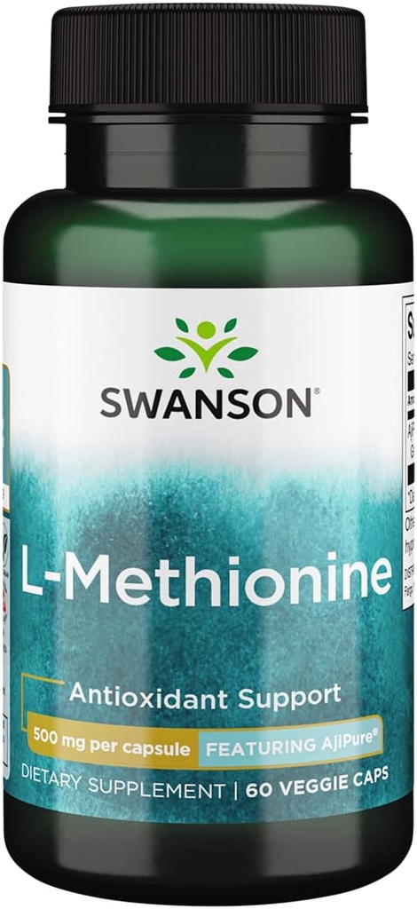 Swanson ULT L-Μεθιονίνη AJI 500MG 60 Veg CP