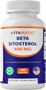 Vitamatic Beta Sitosterol 400 mg 180 Καψάκια