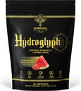 Ambrosia Hydrorif Intraworkout Formula w/BCAA + EAA + Elytes Hydration Toz, 0g Sugar Fasting Hydration Drink Mix, Made w/Coconut Water (Strawberry Watermelon)