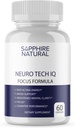 Resmi... Nöro Tech IQ Brain Supplement - Nöroteknoloji Iq Focus Formula Geliş Pills (60 Capsules)