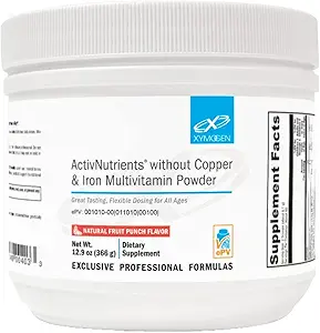 XYMOGEN ActivNutrients Without Copper & Iron Multivitamin Toz - Meyve Z (12.9 oz)