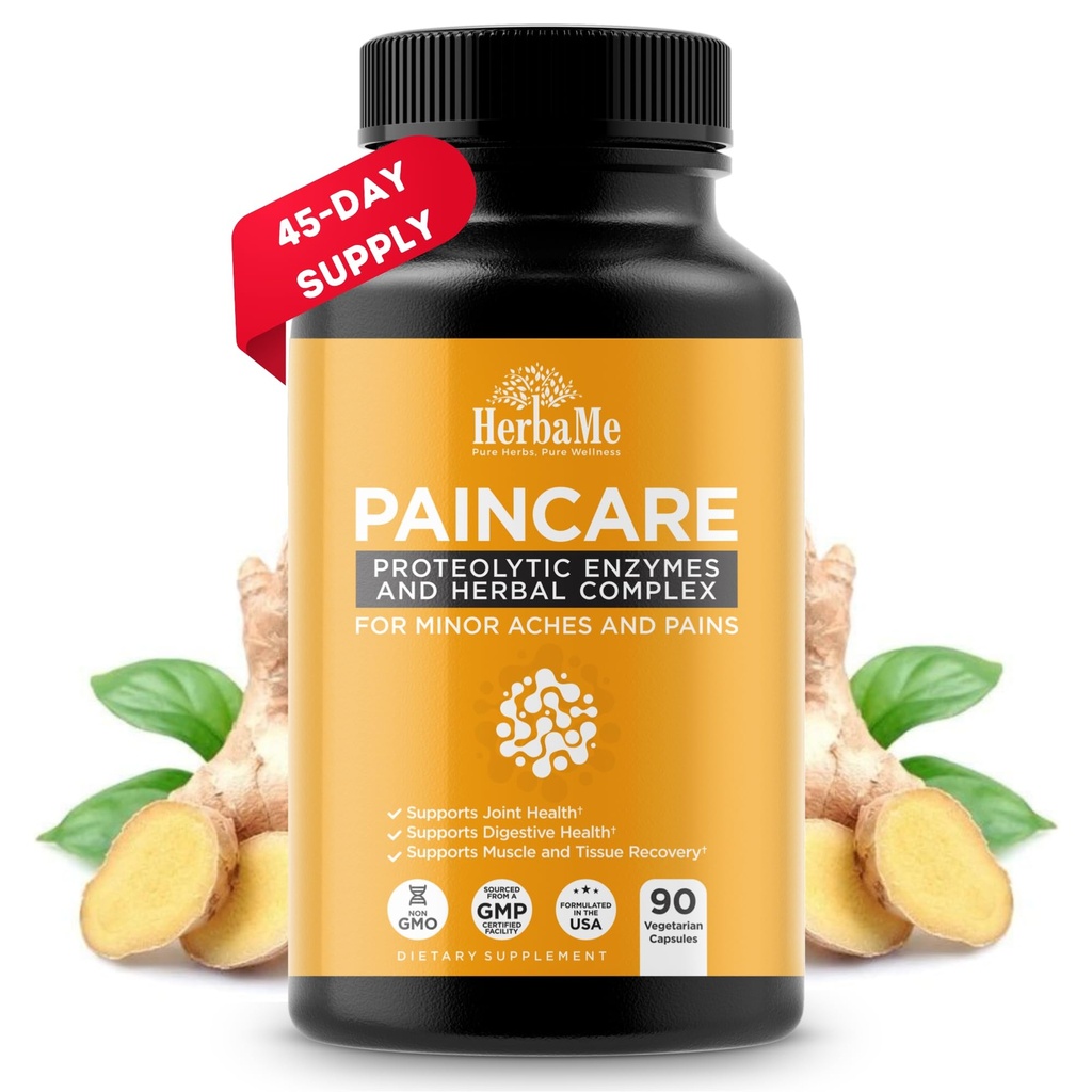 Proteolytic Enzymes Supplement with Serrapeptase - Devils Claw, 90 Capsules, Ortaklar Yardımı, Kas ve Tound Health with Lasting Mobility, Athletes Post Workout Recovery Support Support Support Support