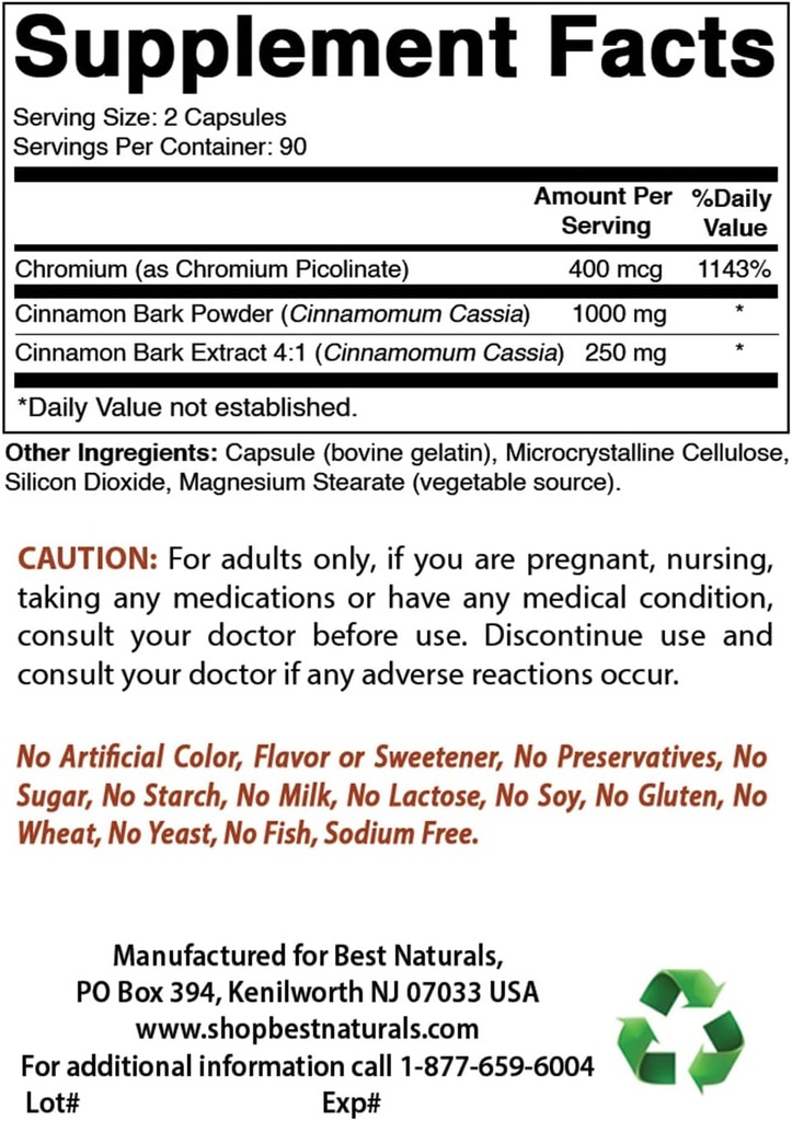 Κανέλα 1000 mg & TudCA 250 mg