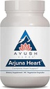 Ayush Herbs Arjuna Heart, Herbal Supplement for Heart Support, Heart- Protectionion Capsules for Men and Women, 90 Vegetarian Capsules