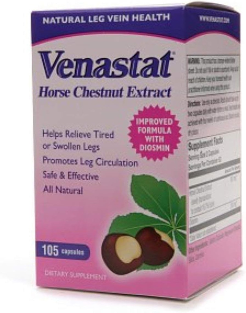 Capsules For Natural Leg Vein Health 105 ea