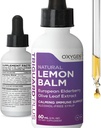 TriGuard Lemon Balm Plus - Lemon Balm Extract, Elderberry, Olive Leaf Extract Tincture 2 fl oz | For Calming, Stress Relief, Immune Support and Inflammation | Alkol-Free, Non-GMO, Made in USA