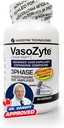 Γενόσημο VasoZyte - Υποστηρίζει Nitric Oxide & Υγιεινή ροή αίματος - με αποκλειστική Φόρμουλα μας που διαθέτει Oligopin, και Crystal Pure διαδικασία εξαγωγής μας - για το Well-Being - 30 ημέρες προσφοράς - 60 κάψουλες