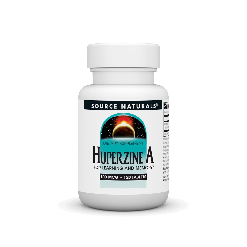 Kaynak Naturals Huperzine A, for Learning and Memory*, 100mcg - 120 Tablet