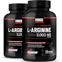 Kuvvet Faktörü L-Arginine, Nitrik Çimento Supplement, BioPerine'yi Kas ve Destek Güçlü Kan Akışı, Circulation, Nutrient Delivery, & Pumps, L-Arginine 3000 mg, 150 Kont (Pack of 2)