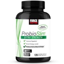 FORCE FACTOR ProbioSlim Extra Strength Probiyotiks for Women and Men with 30 Milyar CFUs of Probiyotiks for Digestive Health, Bloating Relief, and Gut Health, Prebiyotik Fiber, 120 Capsules