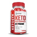 Justified Laboratories Ketosyn Keto ACV Gummies Extreme 2000MG Ketosyn Keto Gummies Apple Cider Vinegar Formed with Pomegranate Beet Buice Powder B12 Vegan Non GMO 60 Gummys