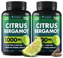 (2 PACK) Citrus Bergamot Ekstraksiyon 1000 mg - Circulatory Health için Citrus Bergamot Supplement, Immunity ve Grace Aging - 2x the potency of Citrus Bergamot 500mg - 240 Vegan Citrus Bergamot Capsules