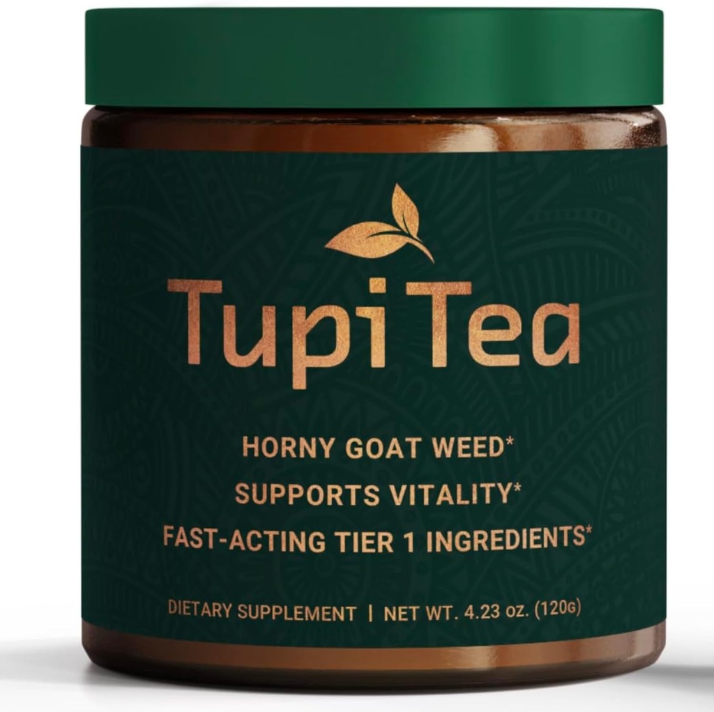 Horny Goat Weed Toz, Supplement w/Maca Root, Tribulus Terrestris Extract, Muira Puama Enerji, Sağlık ve Kadın için Prime Desteği artırmak için. Ay Anlaşmasının Sınırlı Günü